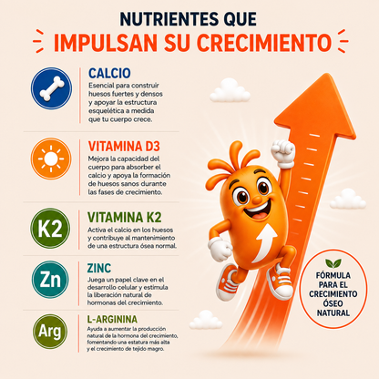 Nutri↑Up - Potencia el Crecimiento oseo Natural