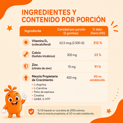 Nutri↑Up - Potencia el Crecimiento oseo Natural