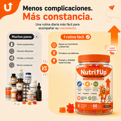Nutri↑Up - Potencia el Crecimiento oseo Natural